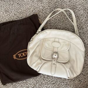 Tod’s Large Leather Shoulder Bag — 100% Authentic, Brand New w/ Dust Bag